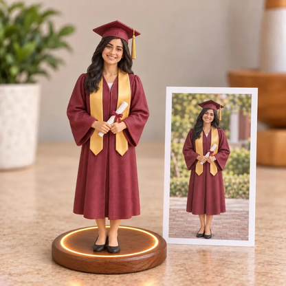 Realistic resin figurines customized from photos, personalized as family or couple portraits, or pet statues—ideal as wedding anniversary gifts, family memorials, or custom pet keepsakes.